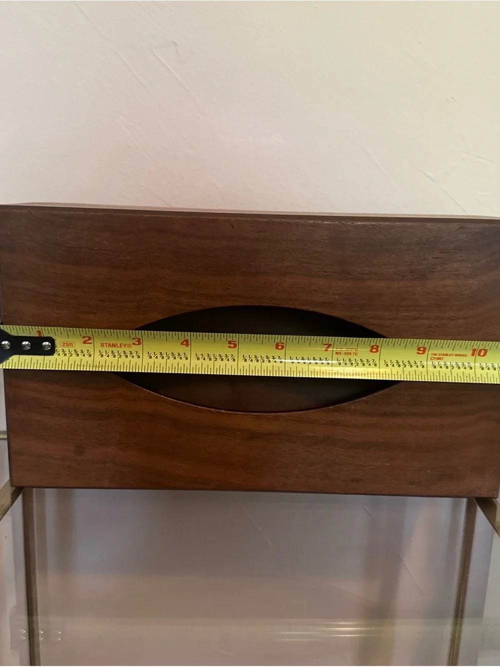 Vintage Gruvwood Mid-Century Modern Tissue Box by National Products MCM Rare EUC